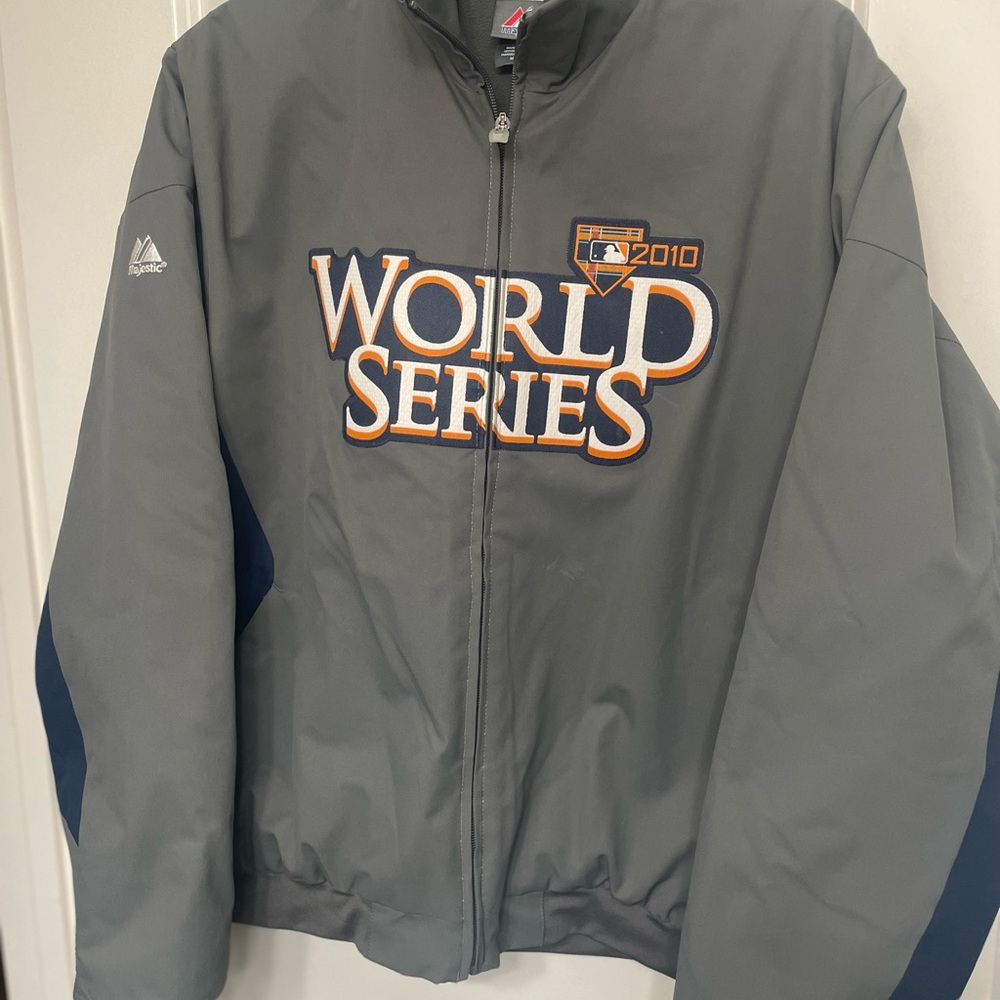 Vintage 2010 World Series Majestic Jacket
